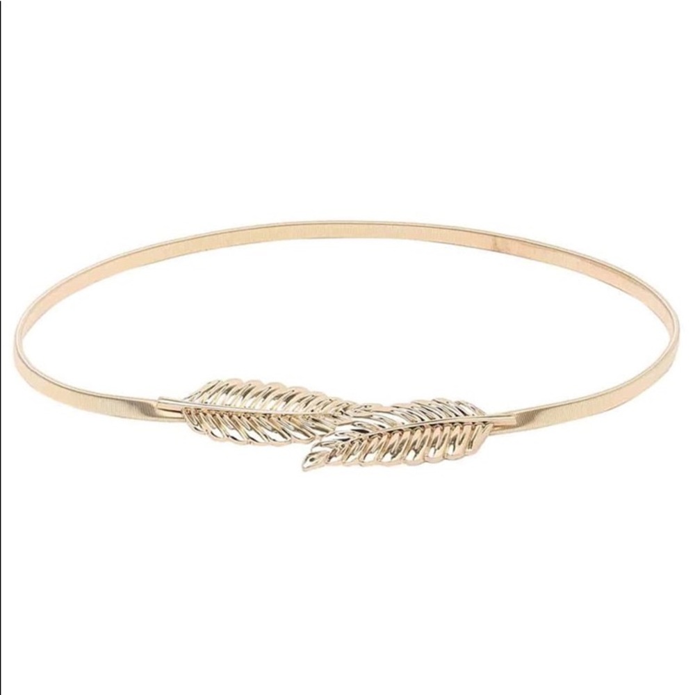 Golden Leaf Accent Belt